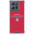 University of Arizona Wildcats Red Moto G Play 5G (2025) Clear Case